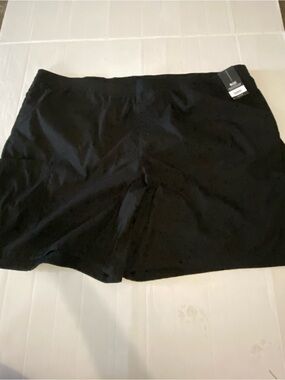 No Boundaries Men Black Stretch Casual Shorts Elastic Drawstring 3XL NWT
